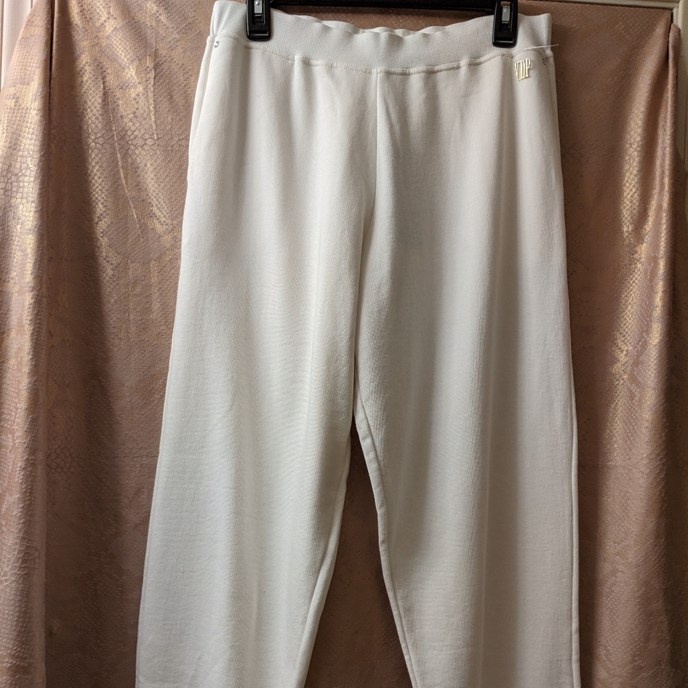VDP Via Delle Perle white pants sz 12 NWT